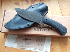 Winkler Knives Woodsman Black Micarta, Behring Strider Scagel Knife