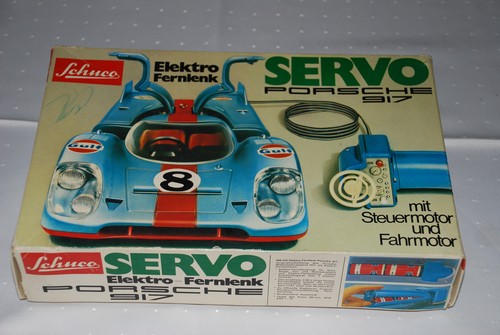 Schuco porsche 917 servo - 1:16,