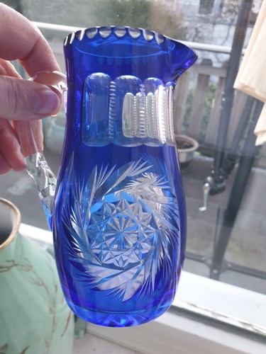 Bleikristallglas vase - ,