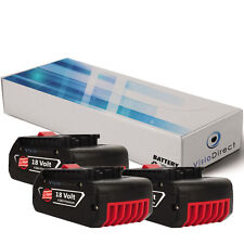 3er Set Akkus 18V 4000mAh für