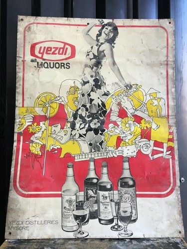 Alt vintage yezdi - yezdi, liquors