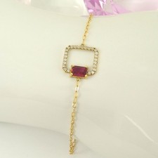 Zartes Armband 750 Gelbgold