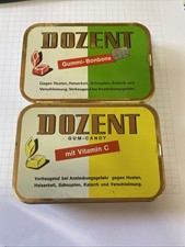 2x Blechdose Dozent Pastillen Dr. Soldan Nürnberg - Vintage - Em-eukal Werk