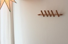 Danza Wandgarderobe Holz mit 5