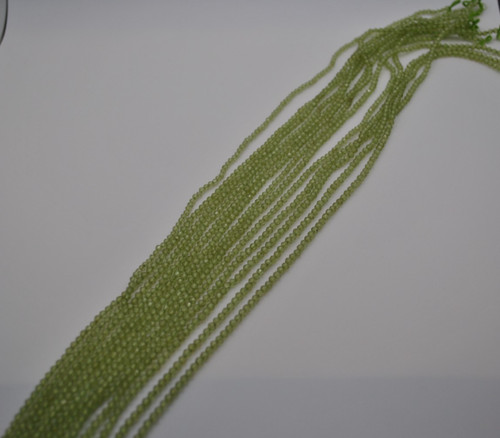 Peridot rund edelstein - rund,