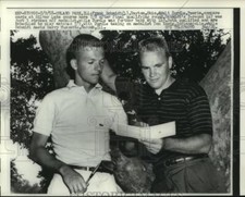1958 Press Photo Frank Schmidt