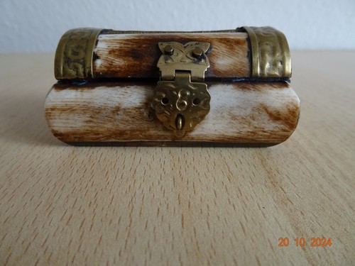 Messing und knochen box mini - messing,