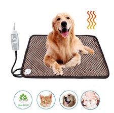 Wärmematte Haustiere Elektrische Heizmatte Heizkissenatze Hunde Katze 45x45cm