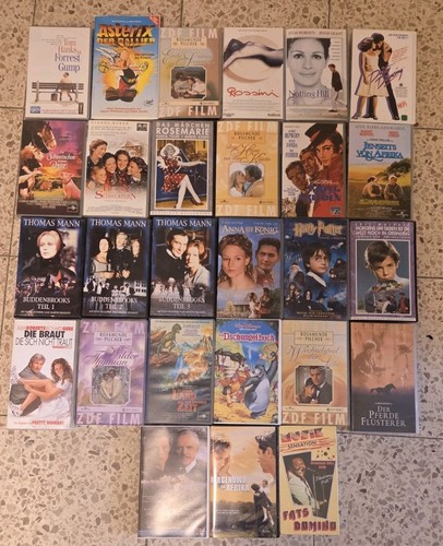 Vhs kassettensammlung filme - vhs,