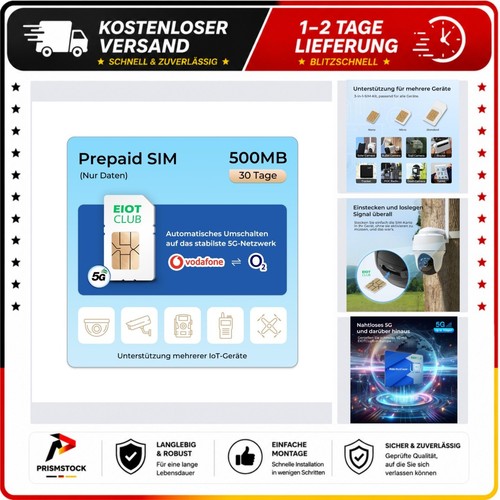 Eiotclub prepaid sim lte - sim,