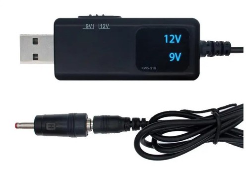 Usb power jack adapter - power, 9v