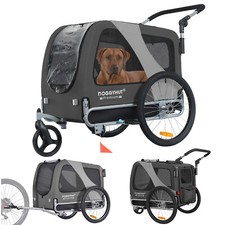 DOGGYHUT® Premium Large 2 in 1 Hunde Fahrradanhänger 80105-05 - 2. Wahl 539