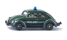 Siku 1560 VW Käfer Polizei dunkelgrün (Blister)