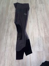 Reitleggins Lederbesatz grau Fouganza Gr. 2xs (xs)