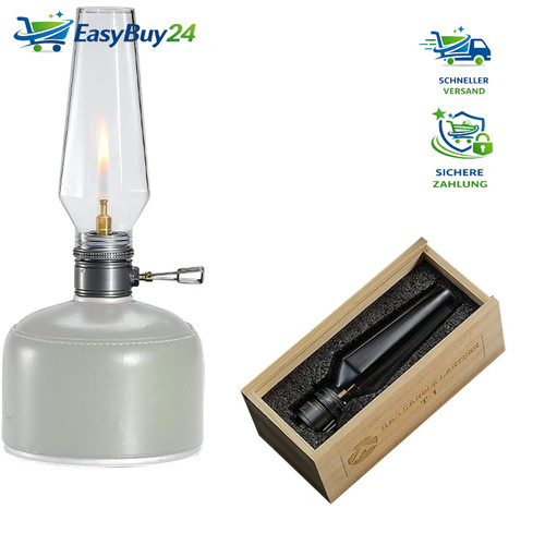 Camping gaslampe portable - gaslampe,