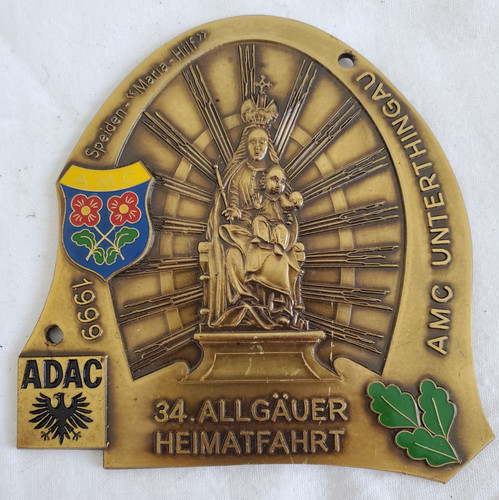 Adac plakette allgäuer - 34.,