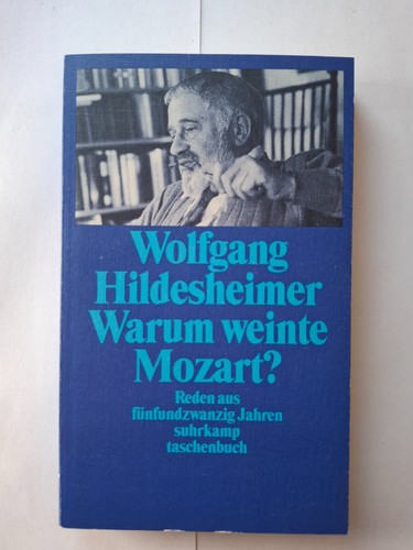 Wolfgang hildesheimer warum - hildesheimer,