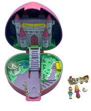 Polly Pocket Mini Starlight Castle Bluebird 1992 Herz Schloss leuchtet