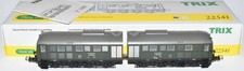 Trix H0 22541 V188 Doppel- Diesellok in grün DB in Ep. III, DSS, NEM, mit OVP DC