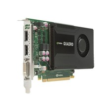 NVIDIA QUADRO K2000 Grafikkarte 2 GB GDDR5 2 x DP + DVI *TOP ZUSTAND*