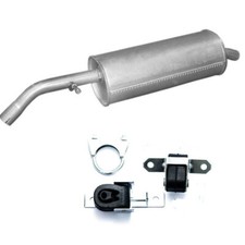 Auspuff + Anbausatz Endschalldämpfer  Citroen C2  C3 +Pluriel 1.4 HDi DV4TD  NEU