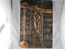 Wandbild Der Bücherwurm