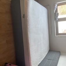 Bockspringbett 200x200 cm mit
