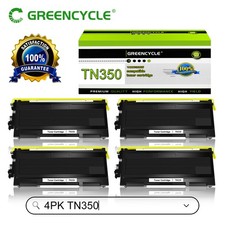 4PK TN350 Toner Compatible for