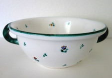 Gmundner Keramik Austria Streublume große Schüssel mit Griffen Weitling d 28 cm