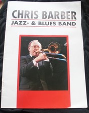 Chris Barber Jazz- & Blues Band 1994 mit 9 Autogrammen. Bitte ansehen.