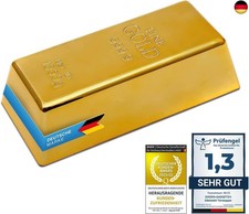 Goldbarren Türstopper und
