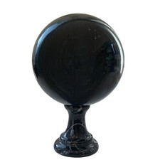 Schwarze Marmor Kugel