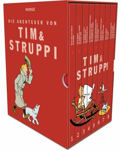 Tim und struppi schuber band - schuber, 1