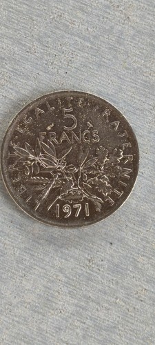Münze frankreich francs - frankreich,
