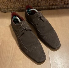 Elegante Schnürschuhe, Budapester Muster, Halbschuhe, Klassisch, CINQUE, Gr 43, 