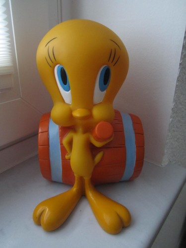 Spardose tweety mit hammer - tweety,