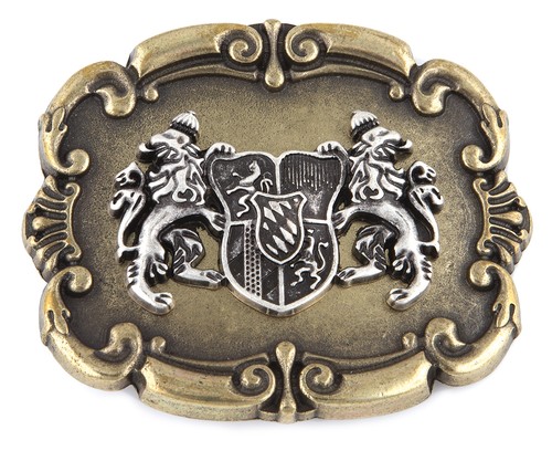 Gürtelschnalle bayrisch - gürtelschnalle,