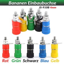 4mm Bananen-Einbaubuchsen