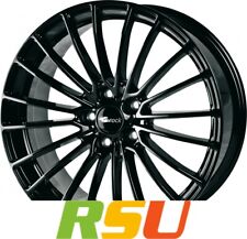 Brock B24 schwarz lackiert 8x18" ET35 LK5 100 ML 63.4 Alufelgen 18 Zoll