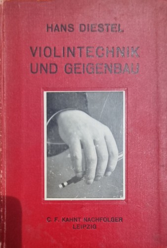 1911 diestel violintechnik - diestel:,