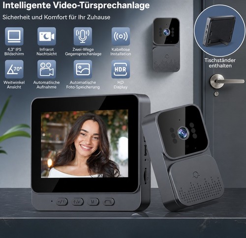 Drahtlose video türklingel - video,