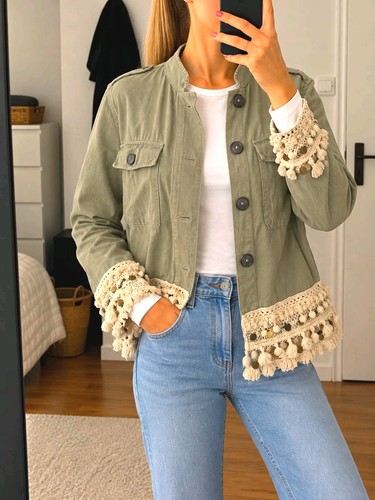 Zara damen kurzjacke - zara, s