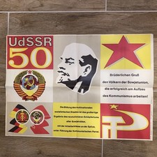 DDR Poster UDSSR, Propaganda