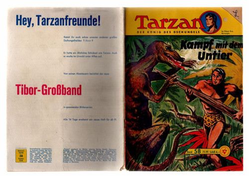Tarzan mit lehning - tarzan, 58