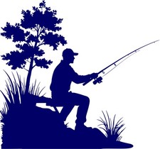 Angler Aufkleber A-001