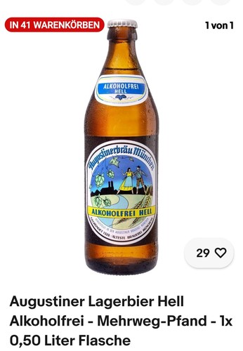 Augustiner lagerbier hell - augustiner,