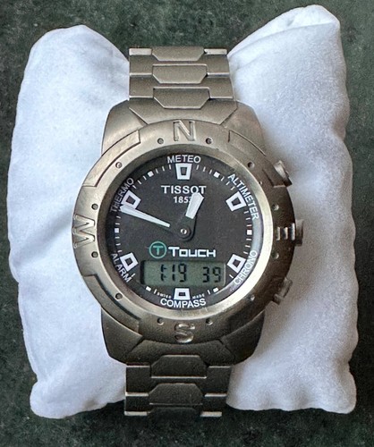Tissot touch expert - t-touch, titanium