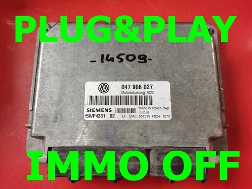 Immo off plug - immo, vw
