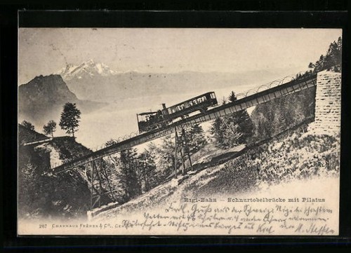 Rigi bahn auf der - rigi-bahn,