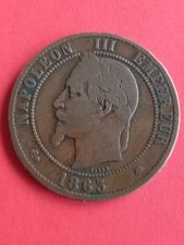 France 10 Centimes 1863
